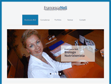 Tablet Screenshot of francescanoli.com